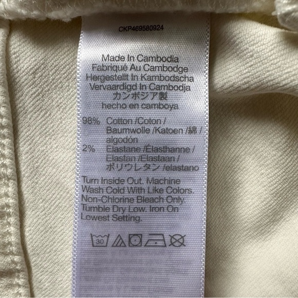 Madewell Jeans The Plus Perfect Vintage Wide-Leg Crop Tile White 20W NWT New - Picture 10 of 14